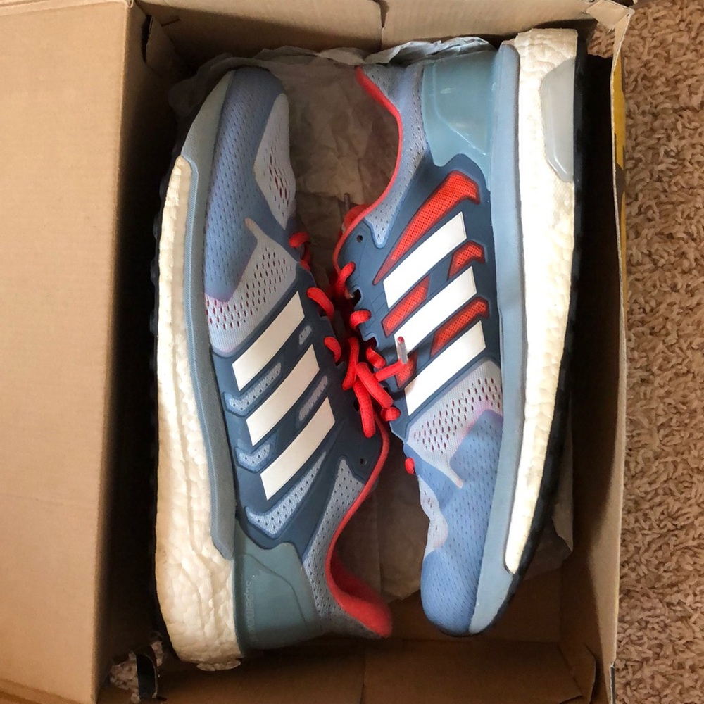 Adidas Supernova blue/coral/white 9.5